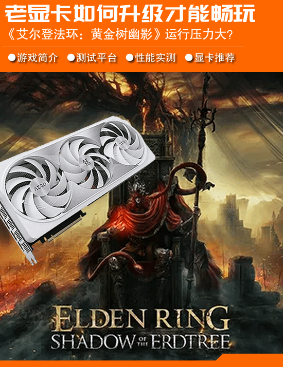 《艾尔登法环：黄金树幽影》显卡提升策略：RTX 20/30系列玩家如何顺利升级以畅享新作？