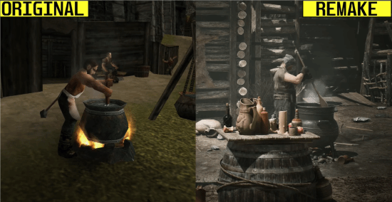 外网玩家热议《哥特王朝》重制版与原版之间的画质巨变，一些玩家认为游戏失去了灵魂