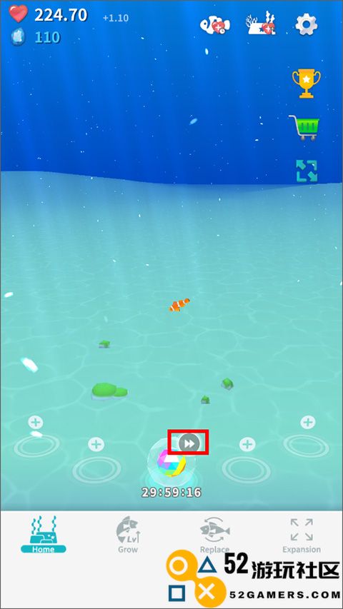 口袋水族馆游戏内置菜单版_口袋水族馆中文版无限金币版下载