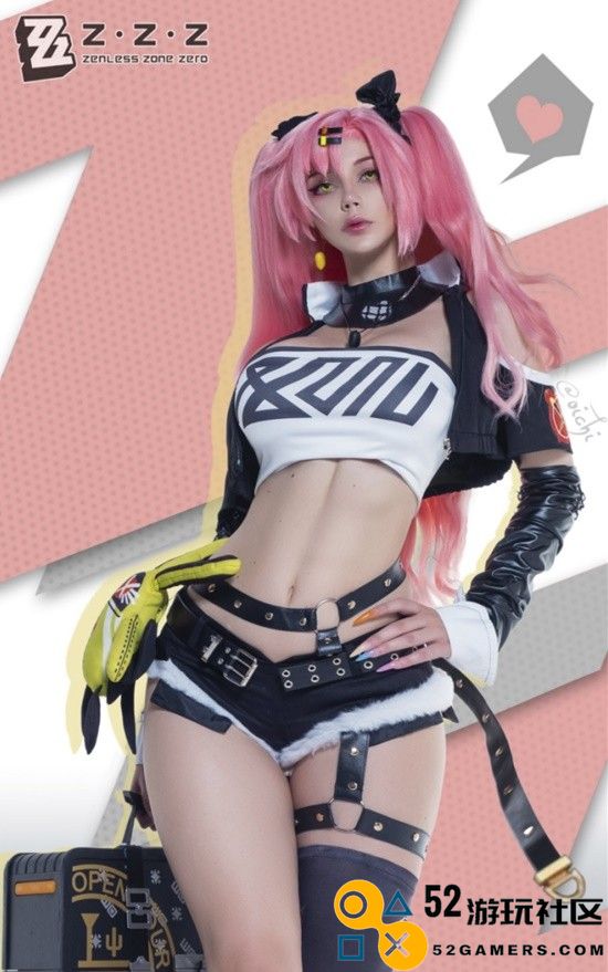 COSPLAY图赏：俄妹完美COS《绝区零》妮可展现纤腰美臀的御姐风采