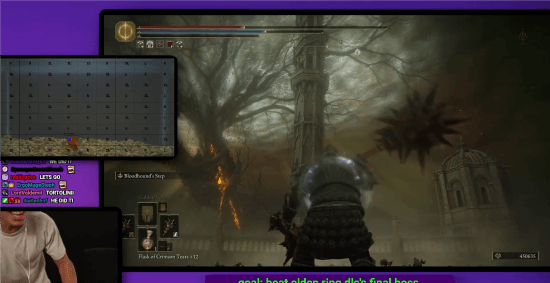 外网用户利用追踪定位系统操控金鱼“游死”《黄金树幽影》最终BOSS的精彩瞬间