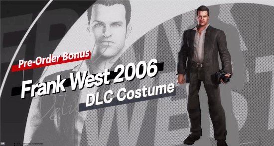 卡普空揭晓《丧尸围城豪华复刻版》预约特典影像包括经典角色造型与二代主角查克·葛林