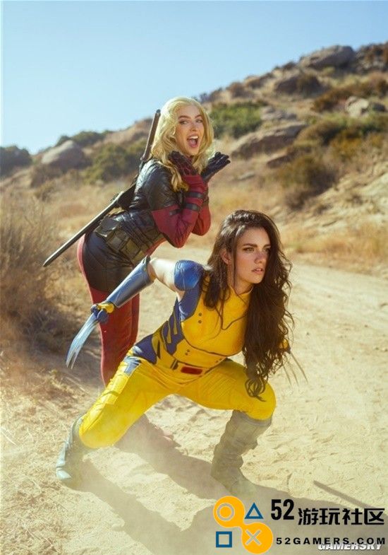 新宇宙开启？女模特完美再现《死侍与金刚狼》性转Cosplay造型