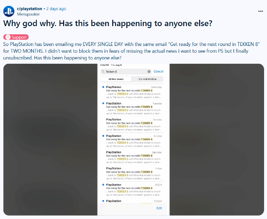 连续两个月收不到新邮件？《铁拳8》玩家遭遇相同宣传邮件问题