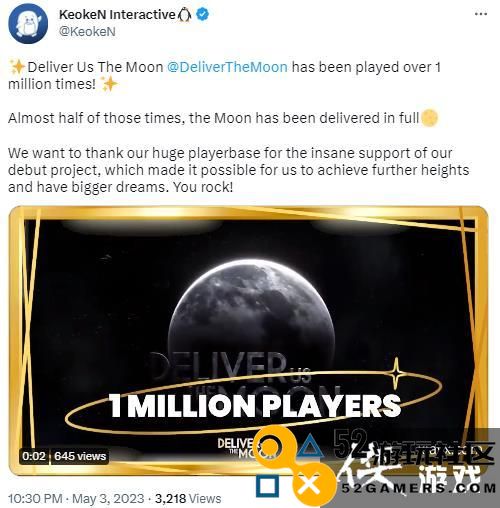 开发团队KeokeN：成功吸引超过一百万玩家的《飞向月球》游戏