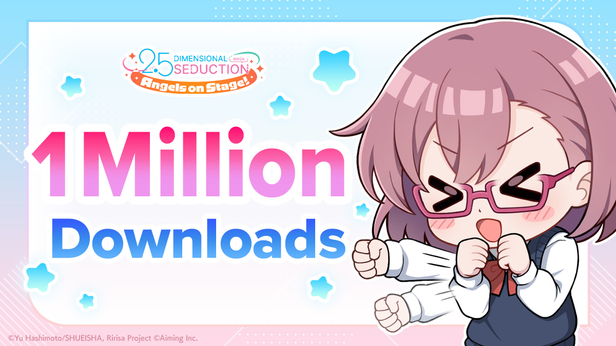 全球下载突破100万的cosplay战斗RPG《2.5次元的诱惑 天使们的舞台》庆祝活动推出Steam版（英语·简体字）