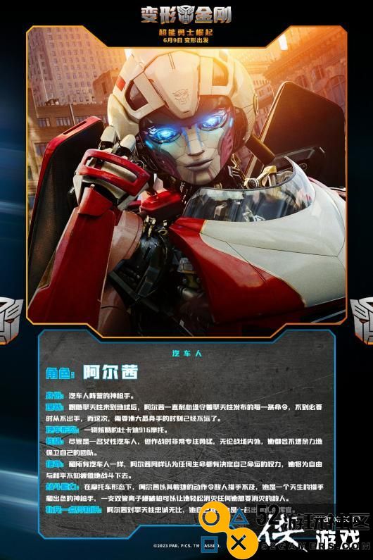 《变形金刚7》新中文海报曝光汽车人角色详细介绍与解读