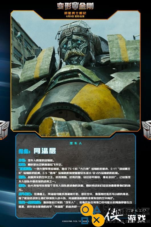 《变形金刚7》新中文海报曝光汽车人角色详细介绍与解读