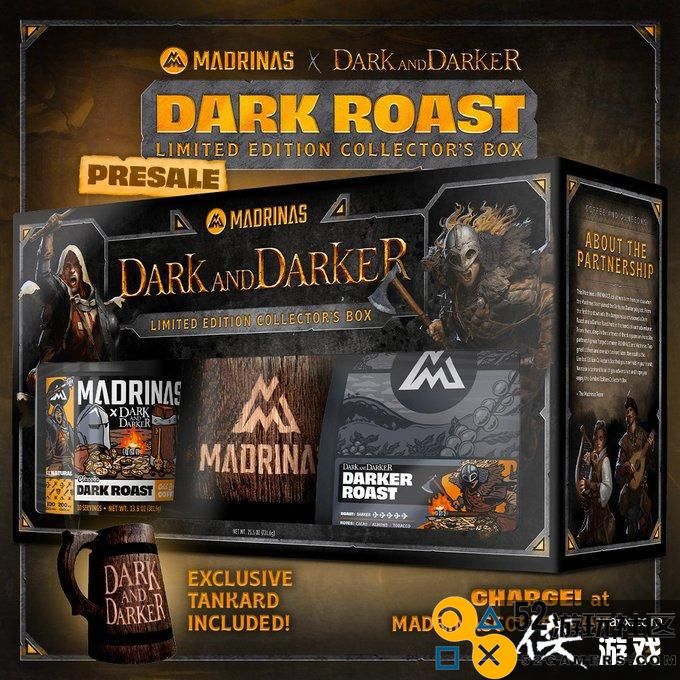 尽管游戏更新迟迟未到《DarkandDarker》推出了定制咖啡套装吸引玩家关注