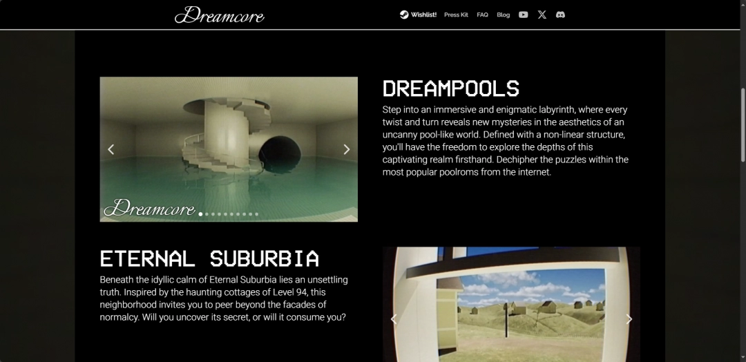 《Dreamcore》游戏官网地址获取指南与详细介绍
