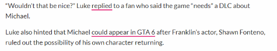 麦克疑似将回归《GTAOL》：玩家发现相关彩蛋