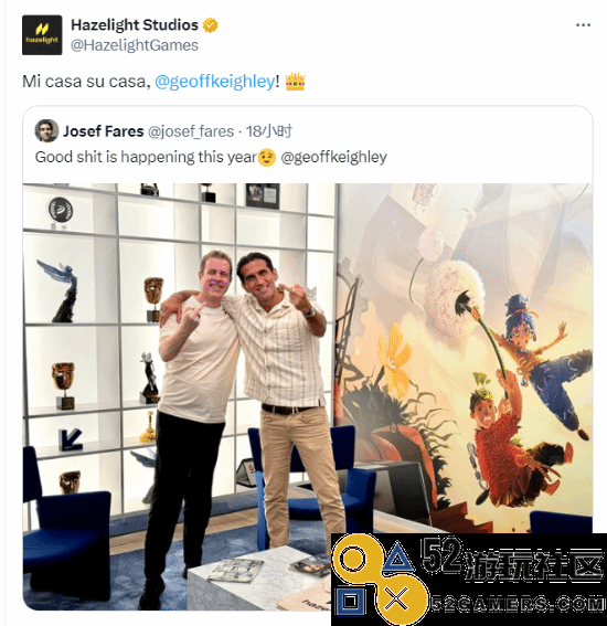 《双人成行》厂商新作或在科隆展公开暴躁老哥晒合影