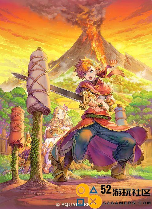 《圣剑传说》新视觉图公开！发售倒计时两个月