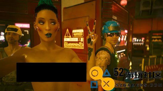《赛博朋克2077》NPC反应MOD：玩家不穿衣服逛街会被嫌弃