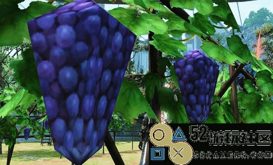 《FF14》新资料片上线后低质建模葡萄依然屹立农田