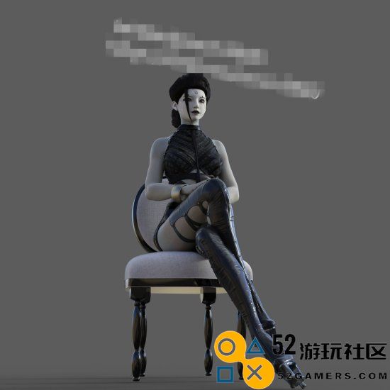 新扛把子？3D区大佬分享《黑神话》蜘蛛精四妹建模
