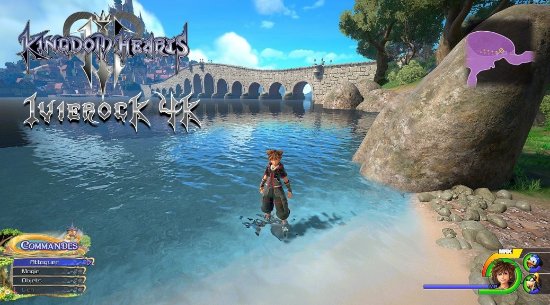 《王国之心3》4K纹理包MOD：所有世界全高清！
