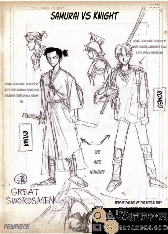 《海贼王》作者揭秘：索隆与山治的形象来自于其未公开作品!