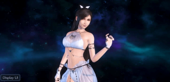 《FF7永恒危机》蒂法新皮肤：更加清凉的蒂法上线！