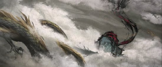 腾讯动画《剑来》新预告：剑气水墨渲染中式美学