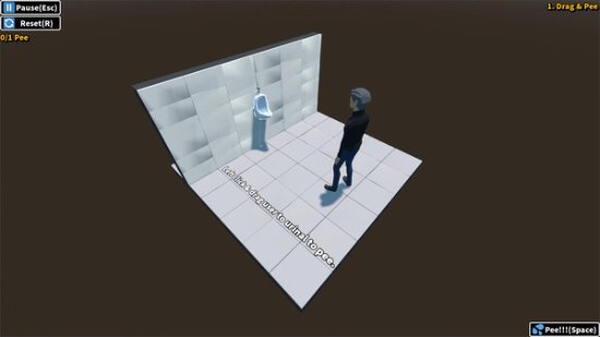 千呼万唤尿出来！搞怪休闲游戏《决厕》上架Steam