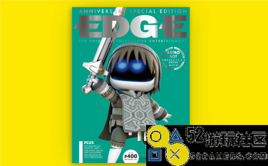 游戏杂志《Edge》发布第400期特别纪念刊多款《宇宙机器人》作为封面角色