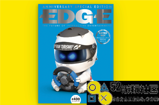 游戏杂志《Edge》发布第400期特别纪念刊多款《宇宙机器人》作为封面角色
