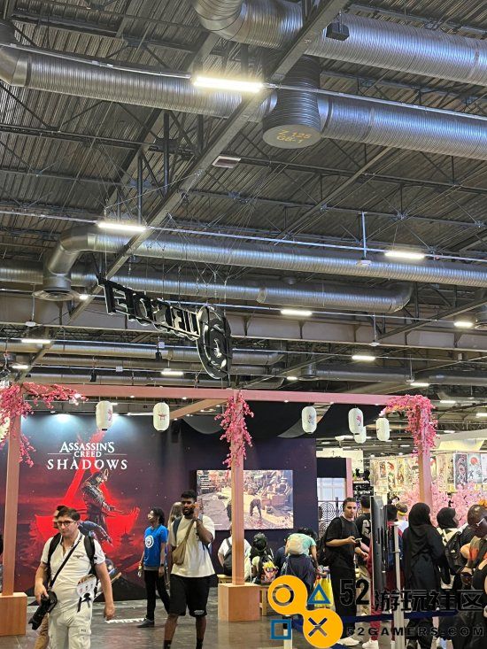 《刺客信条：影》展区冷清，竟成为玩家暂时休息地的尴尬现场