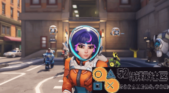 《守望先锋2》新上线辅助角色Juno亮相：可爱萌妹身穿紧身太空服