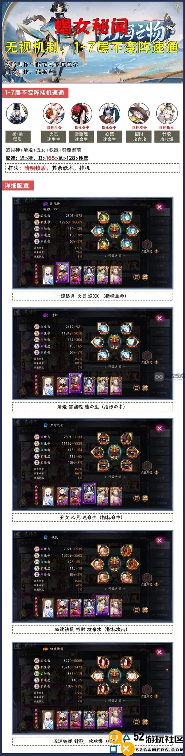 阴阳师蝎女秘闻1-10低配阵容攻略与推荐，助你轻松通关