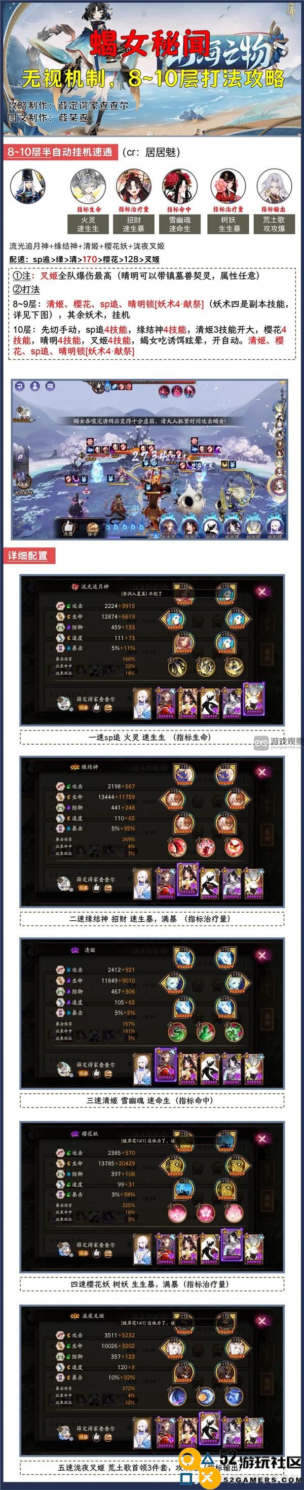 阴阳师蝎女秘闻1_10低配阵容攻略与推荐，助你轻松通关