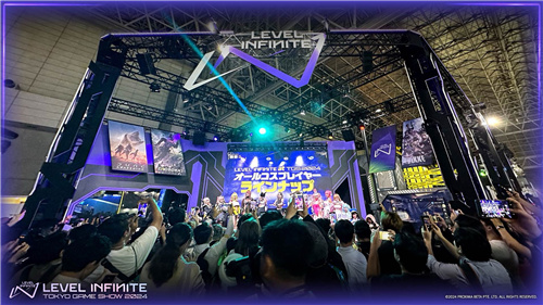 LevelInfinite在2024东京游戏展的跨端大作展区，精彩亮点大揭秘！