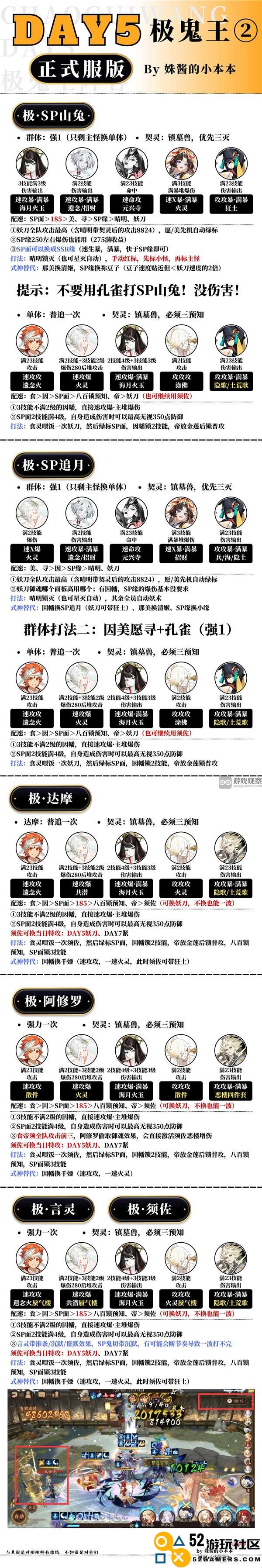 阴阳师超鬼王2023第五天实战技巧及攻略分享
