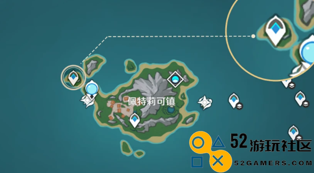 原神4.6旧日王城的乐章地图入口位置指南_3个重要位置详细解析