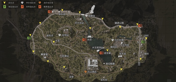 暗区突围物资分布图详解与攻略信息汇总