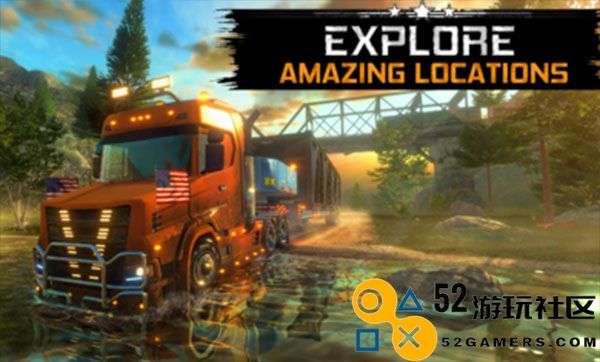 美国卡车模拟器手机版_美国卡车模拟器无限金币版汉化版下载