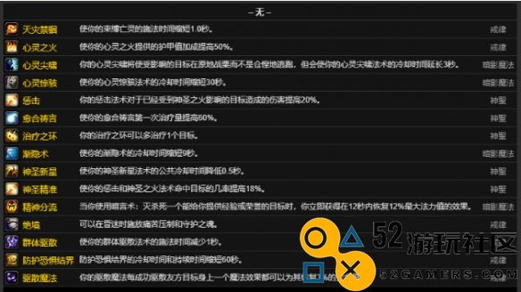 魔兽世界CTM怀旧服牧师雕文属性详解_了解魔兽世界CTM怀旧服中牧师雕文的各项属性