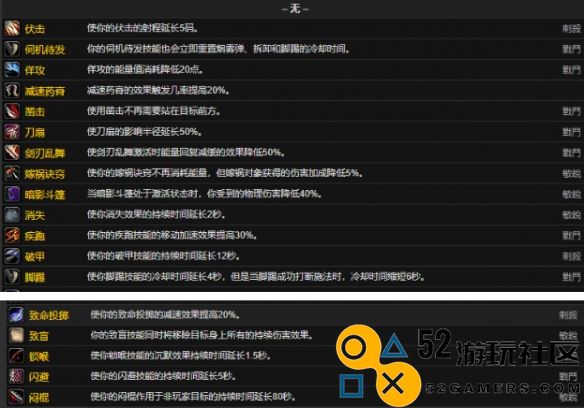 魔兽世界CTM怀旧服中盗贼雕文属性详细解析_魔兽世界CTM怀旧服盗贼雕文属性深度介绍
