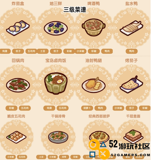 我的休闲时光美食推荐_三级菜谱配方总汇一览