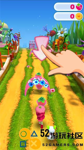 草莓甜心公主跑酷无限金币版_草莓甜心公主跑酷全皮肤版最新版下载