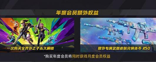 《界外狂潮》年度会员详细功能与权益解析