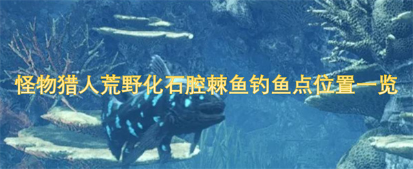 怪物猎人荒野中腔棘鱼的钓鱼详尽位置分享