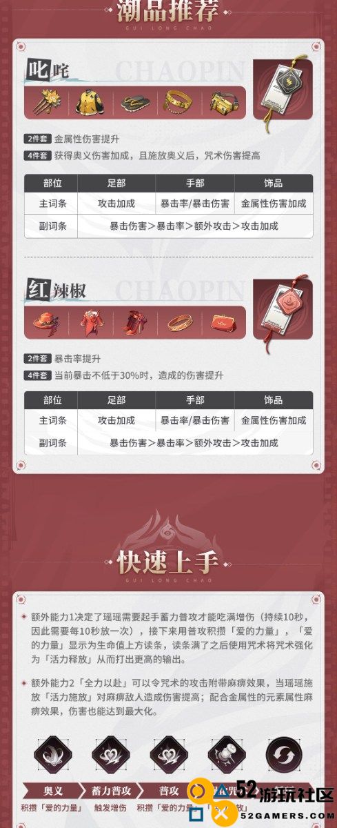 归龙潮瑶瑶怎么玩 归龙潮瑶瑶养成攻略