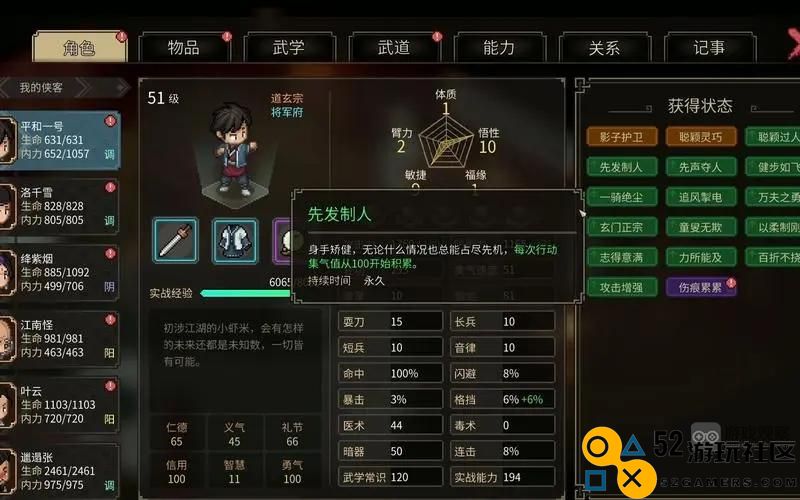 大侠立志传正式版开局加点物品最佳选择攻略推荐