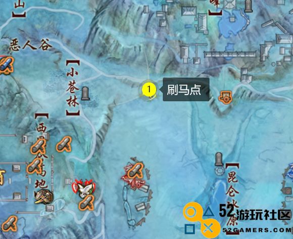 剑三龙门荒漠马匹刷新位置详细攻略和地图标记