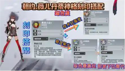 深空之眼游戏中约薇儿丹蒂神格刻印搭配最佳推荐与实用解析