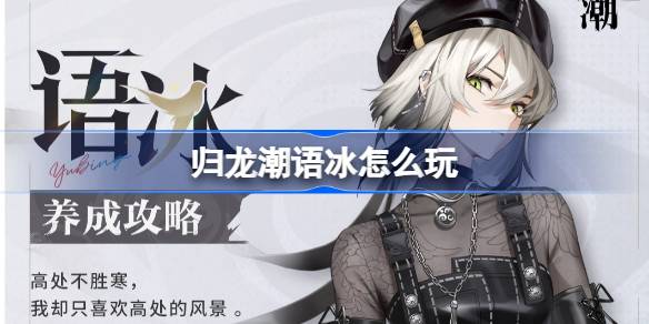 归龙潮语冰的玩法详解及其养成策略指南