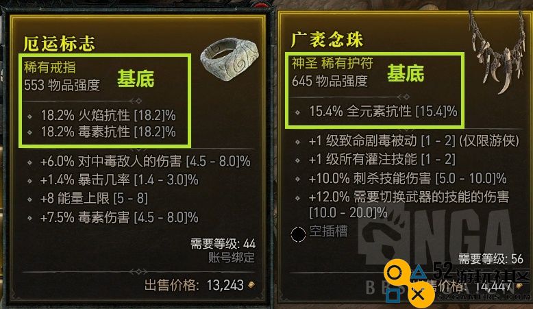 暗黑破坏神4物品强度等级划分与攻略全解析