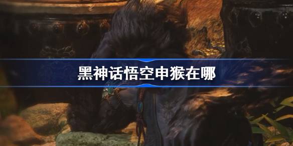 黑神话悟空中的申猴究竟位置在哪？详细位置解析与指引