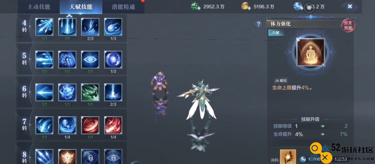 全民奇迹天赋优先加什么
